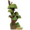 Pokemon Select Forest Environment - Multi-Level Display Set with 2-Inch Bulbasaur and Applin Battle Figures