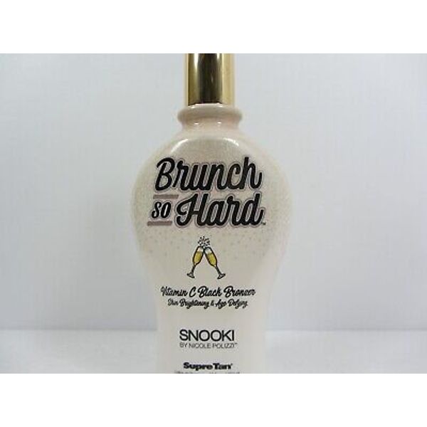 SNOOKI BRUNCH SO HARD BLACK BRONZER TANNING LOTION by SUPRE