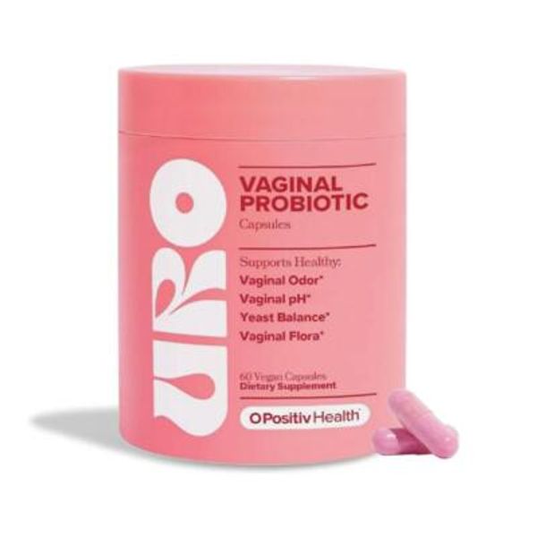 URO Vaginal Probiotics for Women pH Balance-with Prebiotics & Lactobacillus-Caps