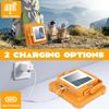 10000LM LED Work Solar Light 6000mAh Rechargeable Flashlight Floor Lamp 5 Modes
