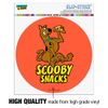 Scooby Snacks Automotive Car Window Locker Circle Bumper Sticker