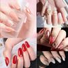 Oval Shaped False Nail Tips Full Cover 500PCS Clear Nails for Acrylic Nail Tips