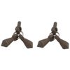AJ Tack Antique Brown Jingle Bobs