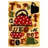 Orchidea Latch Hook Rug Kit Tea and Coffee, Assorted, 50x74.5 cm