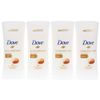 Dove Advanced Care Antiperspirant, Shea Butter, 2.6 Ounce (Pack of 4)