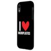 iPhone XR I Love Microplastics Funny Humor Case
