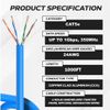 CAT5e UTP 1000ft Ethernet Network Cable 24AWG LAN RJ45 CCA Solid Bulk Wire White