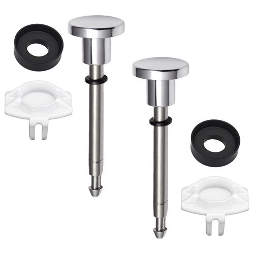 2 Set 101017, 101237 Bathtub Spout Diverter Repair Kit For repairing most standard tub spouts（Polished Chrome）