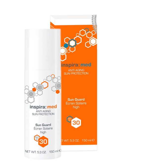 inspira: cosmetics med Anti Aging Sun Guard SPF 30 Sonnenschutz für die Haut 150 ml