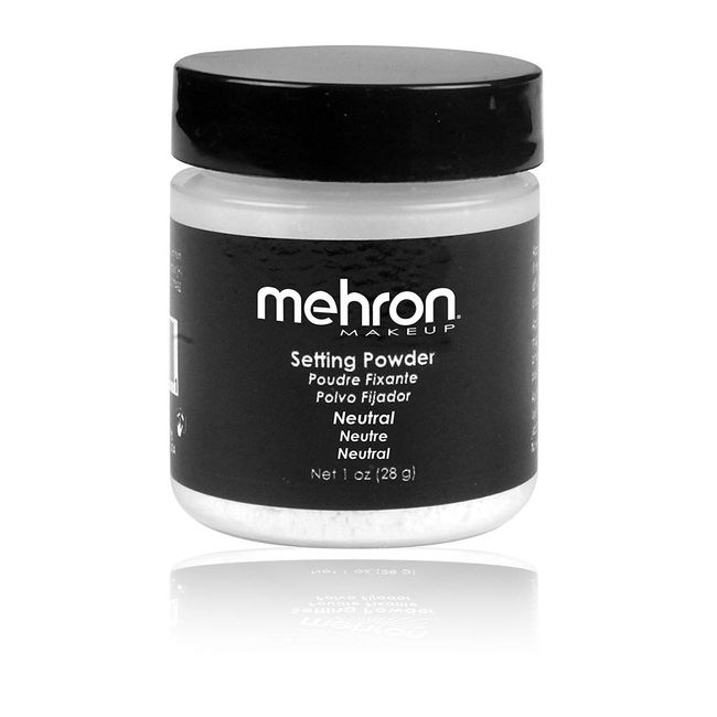 Mehron Makeup Setting Powder (1 oz) (Neutral)