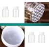 HLLMX 8 PCS Plastic Clear Empty Bottle Pill Bottle Container Chemical Reagent Bottle Liquid Bottle Solid Powder Bottle 20ML