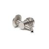 HOMHOK Stainless Sampling Valve 1.5'' SS304 Beer Sampling Valve Clamp End