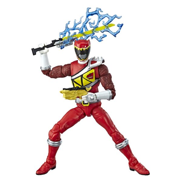 Power Rangers Hasbro Toys Lightning Collection 6-Inch Dino Charge Red Ranger Collectible Action Figure