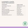 Each & Every 2-Pack Natural Aluminum-Free Deodorant for Sensitive Skin with Essential Oils, Plant-Based Packaging (Lavender & Lemon, 2.5 Ounce (Pack of 2))