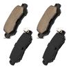 PHILTOP Ceramic Rear Brake Pads For CX-5 2013-2015, 4 Pcs replace # D1624