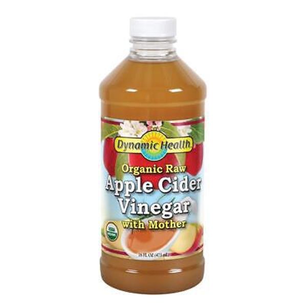 Certified Organic Raw Apple Cider Vinegar with Mother | Unfiltered, Unpasteur...