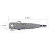 VCE G602 Punch Down Tool, Ethernet Krone Tool for RJ45 Socket Cat5/Cat6/Ca7 & Telephone Cable, Impact IDC Data Punchdown Tool with Wire Stripper Combo