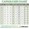 XPRS Nutra Size 5 Empty Capsules - 500 Count Very Small Clear Empty Gelatin Capsules - Empty Pill Capsules for DIY Capsule Filling - Fillable Pill Capsules Empty Gel Caps