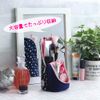 Sonic FD-7169-K Pouch Stand Pouch Master Lil Polka Dot Navy