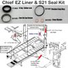 Seal kit for Chief Frame Machine Towers and Auxiliary Hydraulic rams