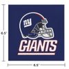 Trendware New York Giants Napkins, 48 ct