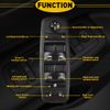 For 2014-2019 Jeep Grand Cherokee Master Power Window Switch Front Driver Side