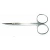 HIGH QUALITY STAINLESS STEEL IRIS MICRO SCISSORS CURVED TIP 3.5"