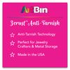 ArtBin 6847AG ZERUST Anti-Tarnish Box, 4 Compartment, Medium (10.75" x 7.375")