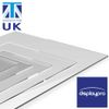 Polycarbonate Clear Plastic Cut to size Sheet Material 4mm (915 x 610mm)