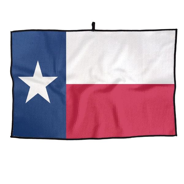 CUTEDWARF Flag of Texas Golf Towel Sports Towel 23x15 Inches Gym Player Towel