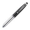 2x Touch Pen Ballpoint Pen with LED Light and Touchscreen Pen / 1x Black + Blue