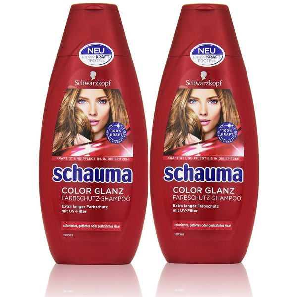 Schwarzkopf Schauma Colour Shine Shampoo Pack of 2 x 400 ml