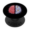 Machine Brain Learning Technology Glitch Circuit Robot PopSockets Swappable PopGrip