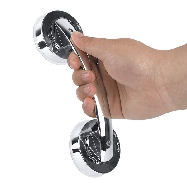 Suction Bathroom Grab Rails,Bath Handles Suction Shower Handles Grab Rails for Bathroom Shower Head Holder Suction Portable Mobility Aids Safety Handle for Elderly,Children and Disability Aids