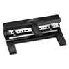 Swingline 3 Hole Punch Heavy Duty, 40 Sheet Capacity Three Hole Puncher 3 Ring, Adjustable 2-7 Hole Paper Punch, Black (74440)