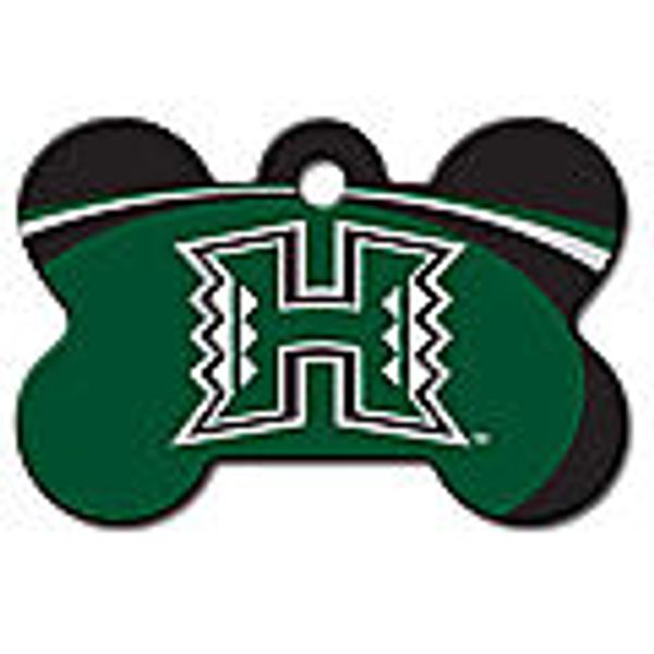 NCAA HAWAII WARRIORS PERSONALIZED PET ID TAG