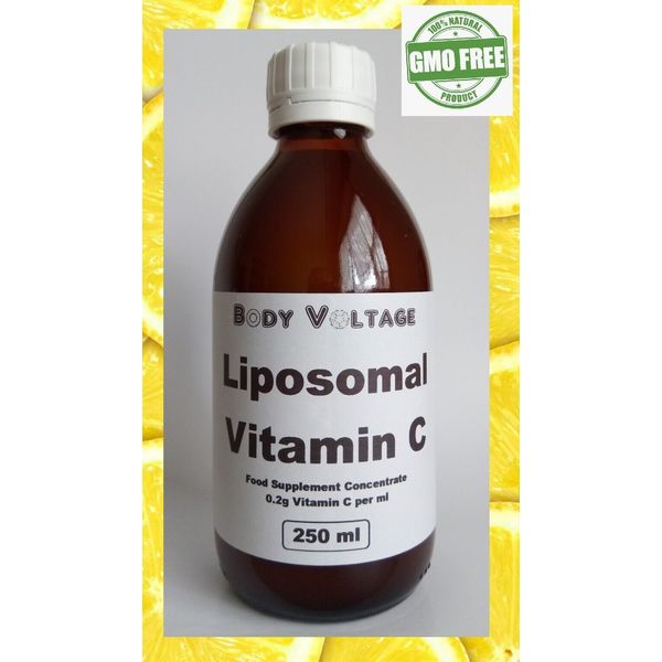 LIPOSOMAL VITAMIN C   Body Voltage   50000mg   Powerful Anti-Oxidant   250ml