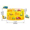 Hape Construction Peg Puzzle Game, Multicolor, 13cm x 5.1cm