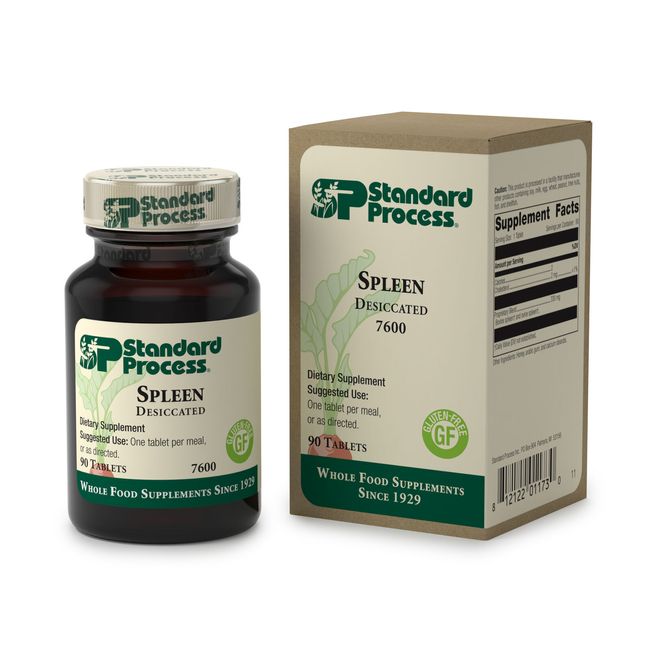 Standard Process - Spleen, Desiccated - 90 Tablets