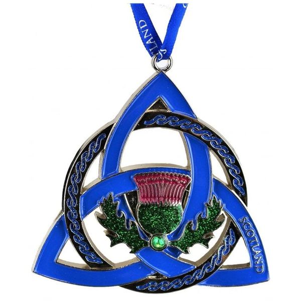 Heather Gift Co. Boxed Metal Xmas Decoration Celtic Knot