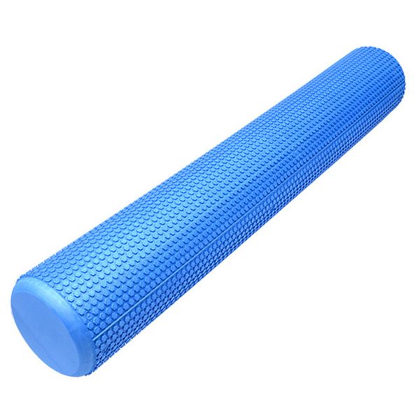 Purebody hexagon pattern foam roller, blue