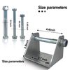 Colofulway Boat Roller Bracket Assembly for 4 inch Keel Roller Boat Trailer