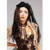 Magic Box Womens Warrior Dreadlock Bun Wig