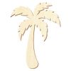 Holz Palme - Deko Zuschnitte 3-50cm, Größe:10cm, Pack mit:1 Stück