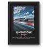 Lap Legends Silverstone F1 Track Framed Display Gift