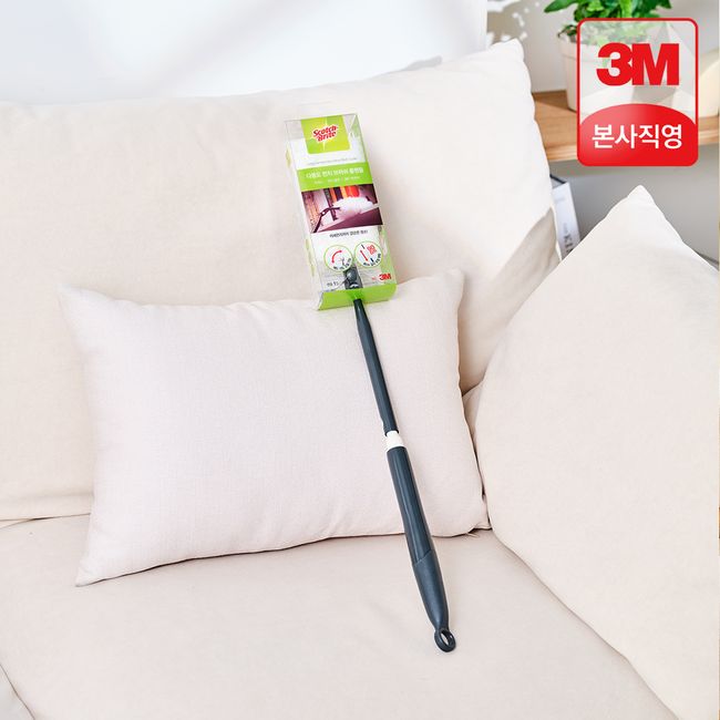 3M multipurpose duster long handle + 2 refills Scotchbrite