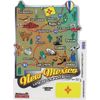 Flagline New Mexico - State Map Outline Vinyl Sticker