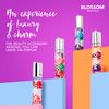 Blossom Scented Roll on Lip Gloss, Infused with Real Flowers, Made in USA, 0.20 fl. oz./5.9ml, Coconut