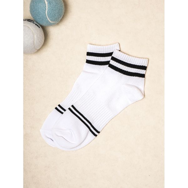 Men&#39;s Running Shorts Socks White