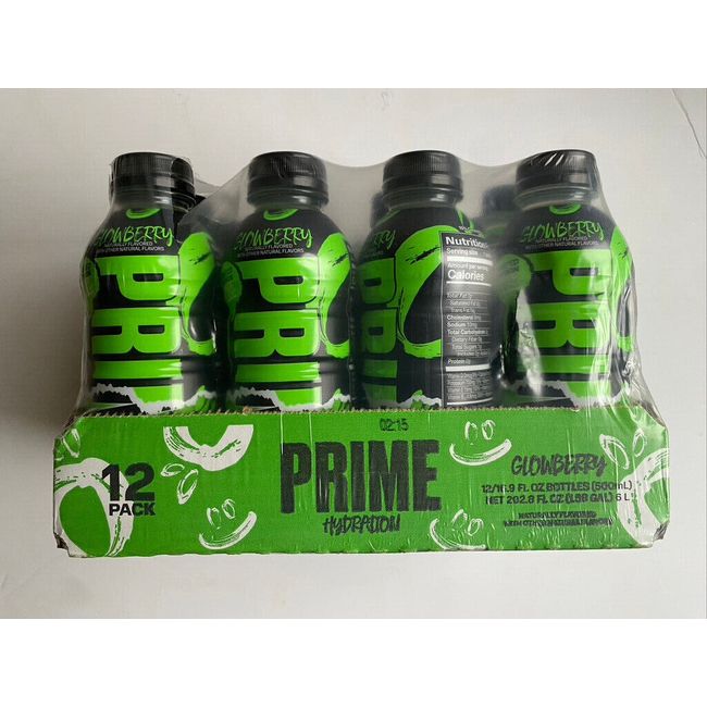 Prime Hydration Drink - Glowberry - 12